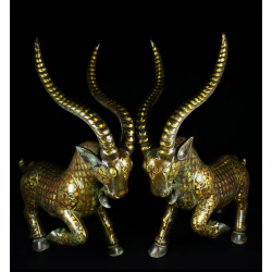 錯金羊尊